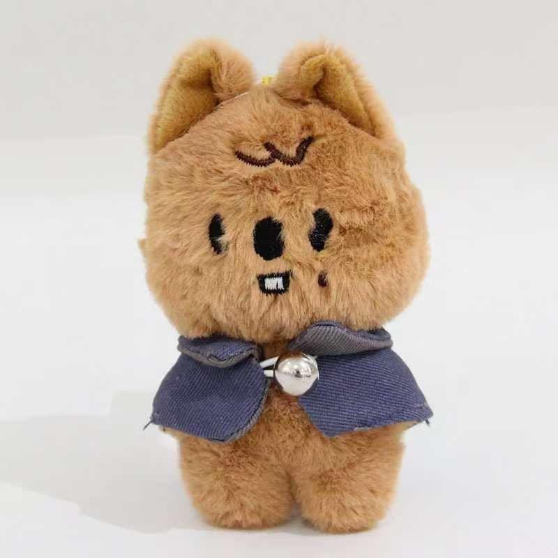 Magic Kids Stray School Plush Doll Keychain Fan Animal Toys Pendants Cute Gift