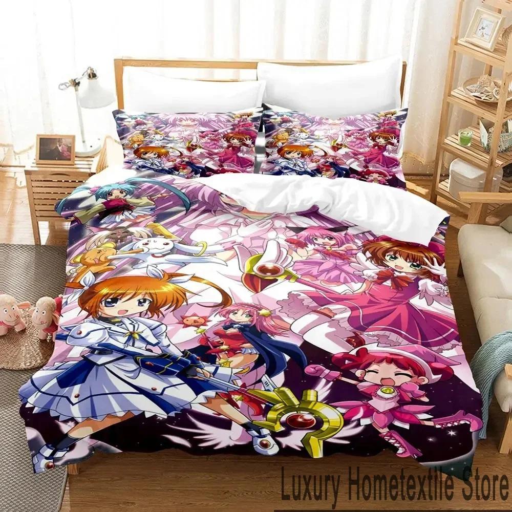 3D Print Anime Wedding Peach Bedding Set Duvet Cover Bed Set Quilt Cover Pillowcase Comforter king Queen Size Boys Adult Bedding