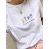 Women's My Life In The Sunshine Graphic Tee Round Neck Short Sleeve Soft Stretchy Fabric Comfort Fit Summer Casual Ladies Tee