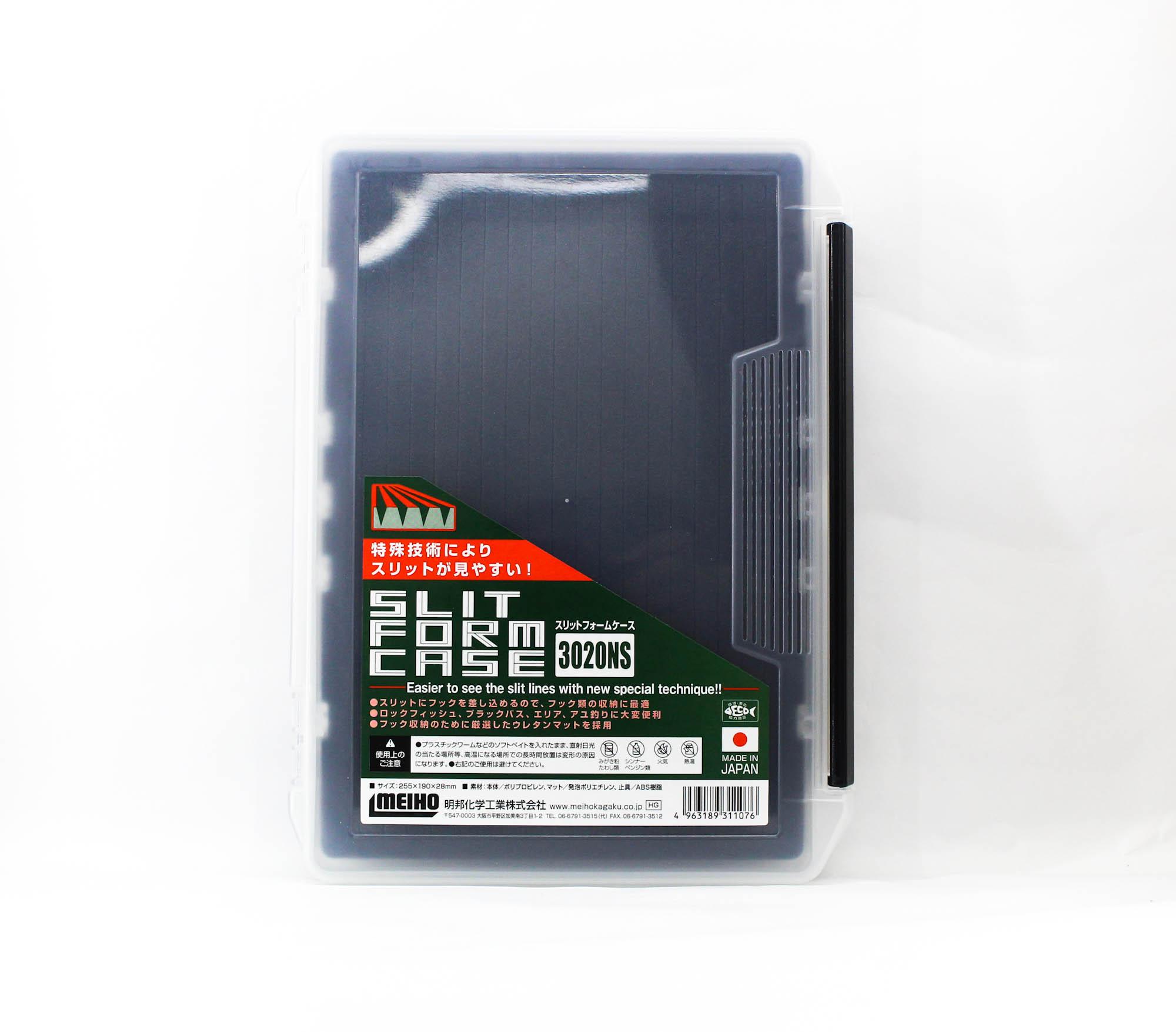 

Meiho Slit Form Case 3020NS (255 x 190 x 28 mm) Clear (1076) N/A чистый