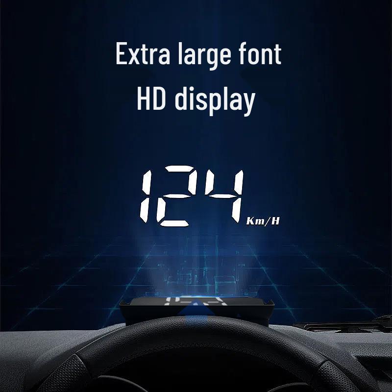 XingbeiDou HUD Speed Display & Radar Warning System for Vehicles V8 USB