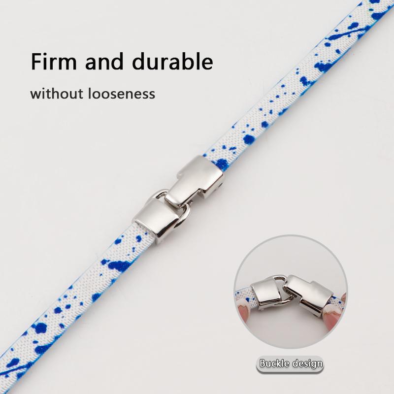 No Tie Shoe Laces for Sneakers Elastic Shoelaces Flat Perfect Choice for Sports Enthusiasts Lazy Shoe Lace Rubber Band 1 Pair