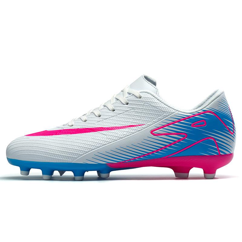 Niedrige Fußballschuhe Tf Kunstrasen Ag-Nocken Leder Füße Jungen Und Mädchen Kinder Jugend Schüler Trainingsschuhe