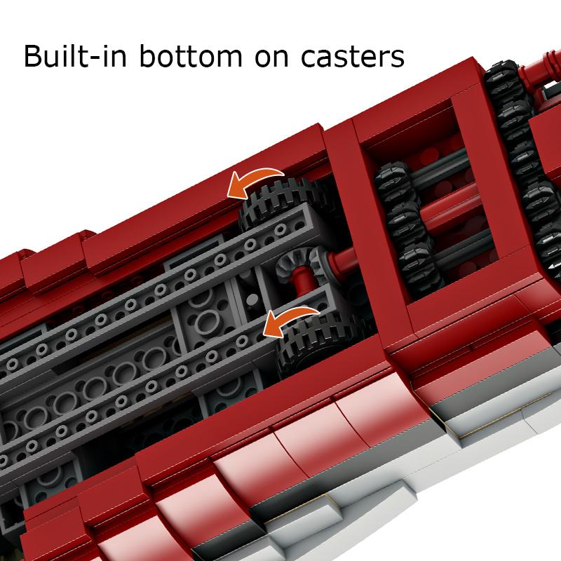 2073PCS Bismarck Battleship Building Blocks Classic MOC Bricks Model Set Toys Collection Desktop Ornaments Children Adult Gifts