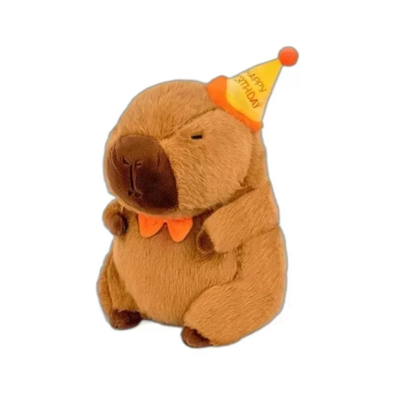 

23/35Cm Capybara Plush Toy - Ultra Soft Anime Stuffed Animal Doll, Cute Christmas & Thanksgiving Gift For Children (As shown-5169)-
