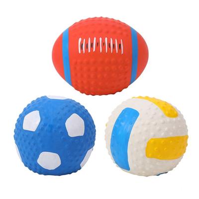Interactive Dog Chew Toys Latex Pets Accessories Simplicity Puppy Chew Ball