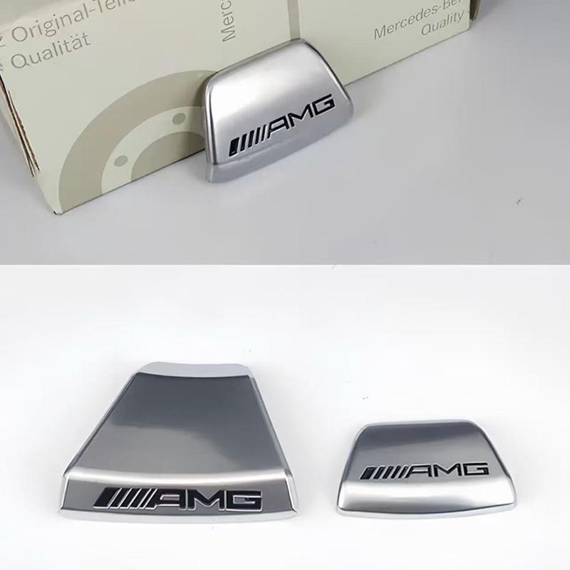Car Steering Wheel Sticker Auto Interior Modification Decals For Mercedes Benz AMG W203 W205 W206 W211 W220 GLC GLK W140 W204 RM6