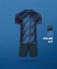 Custom Digital Print Quick-Dry Sports Jersey & Shorts Set - Breathable Summer Football Uniform