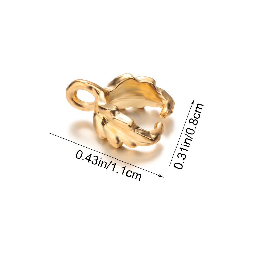 8*11mm Connectors Findings Melon Seeds Buckle Jewelry Charm Pendant Bail Clip Pendant Clasps Hook