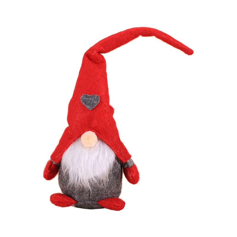 Buy Christmas Handmade Swedish Gnome Santa Plush Doll Ornaments Hanging ...