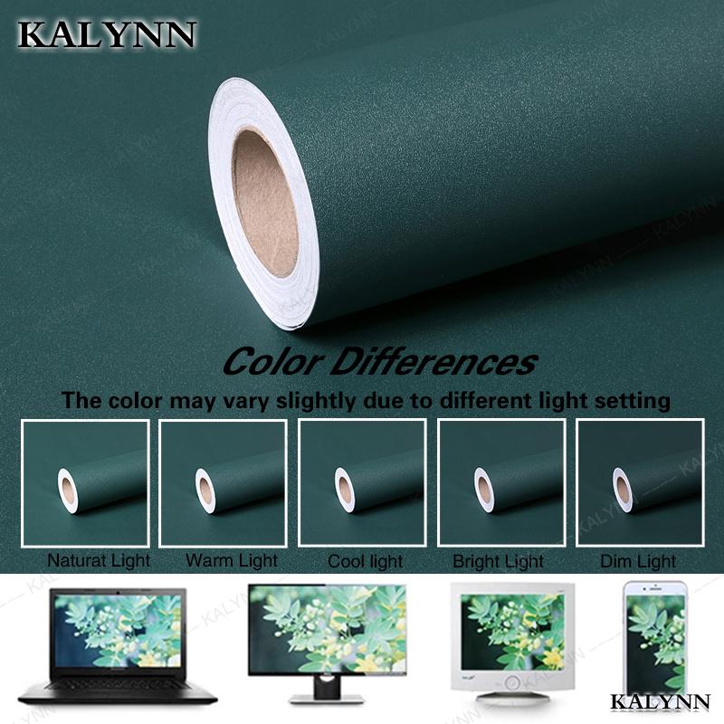 Width Peel and Stick Wallpaper Solid Color Contact Paper Self-Adhesive Sticker Wall Furniture Covering Vinyl Rolls 1-10m