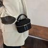 Xiaoxiangfeng Woolen Handbag Women'S Fashion Rhombus Pearl Chain Bag Shoulder Bag