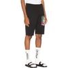Off-White Printed Elastic Waist Casual Shorts Regular Fit Men Shorts Black OMCI006E19E300051088