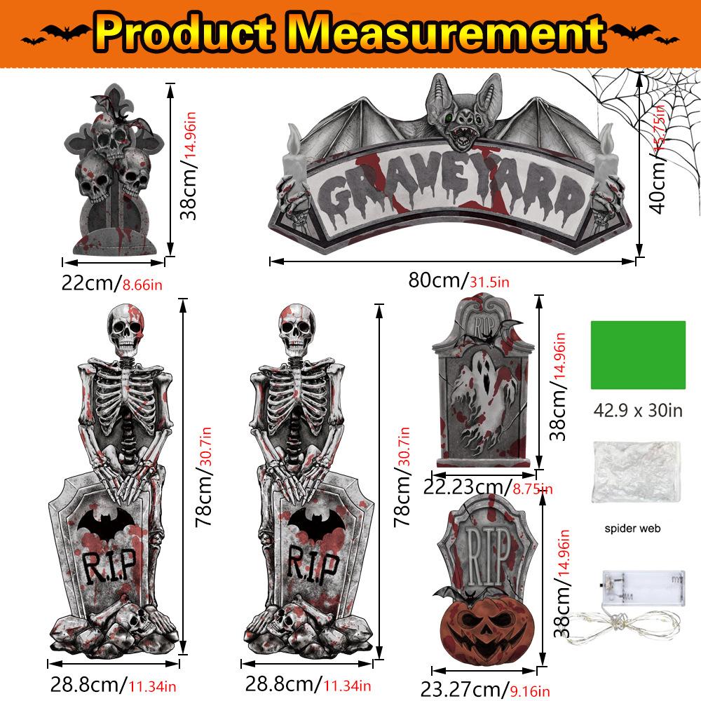 Trunk Decorations Kit Garage Door Decorations Dinosaur Decoration for Car SUV Garage Door  Entryway Archway Halloween Party
