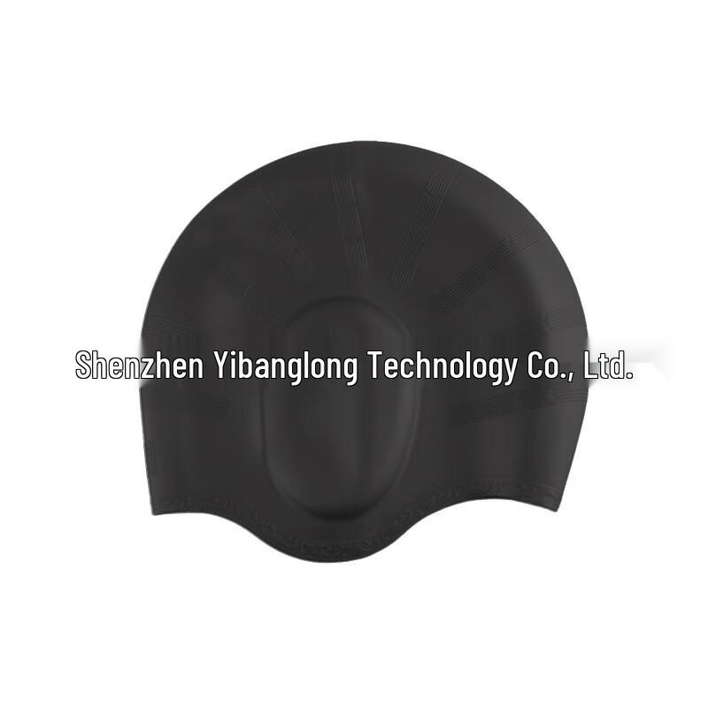 Norman Silicone Swimming Cap with Ear Protection