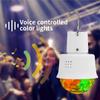 Colorful Party Lights Voice Activated Energy Saving Decorative Lamp Portable USB Charging RGBW Lamps Birthday Activities Christmas decorations