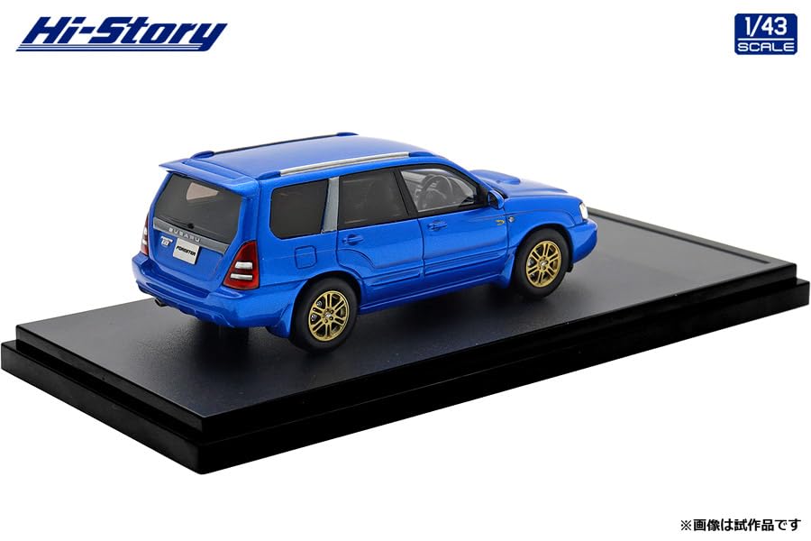 INTERALLIED Hi Story Maßstab Maßstab SUBARU FORESTER XT WR Blau Metallic Fertigmodell HS515BL 1/43 WR-Limited (2004)
