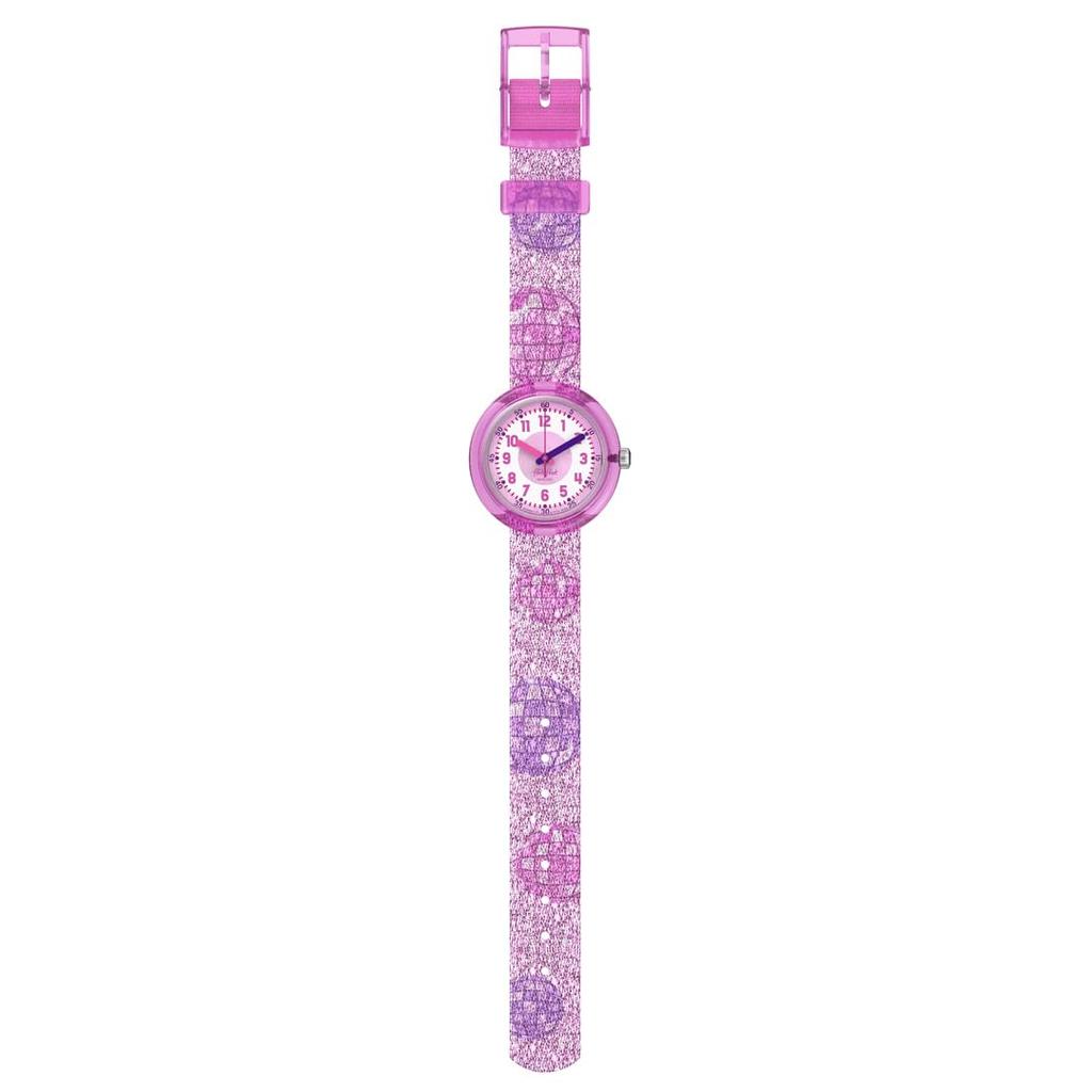 Flik Flak Watch DISCO TIME Pink Kids' FPNP177,