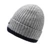 Winter Warm Wool Hat Neck Protection Two-Piece Set Men's Outdoor Sports Windproof Plush Hat Thick Woven Hat