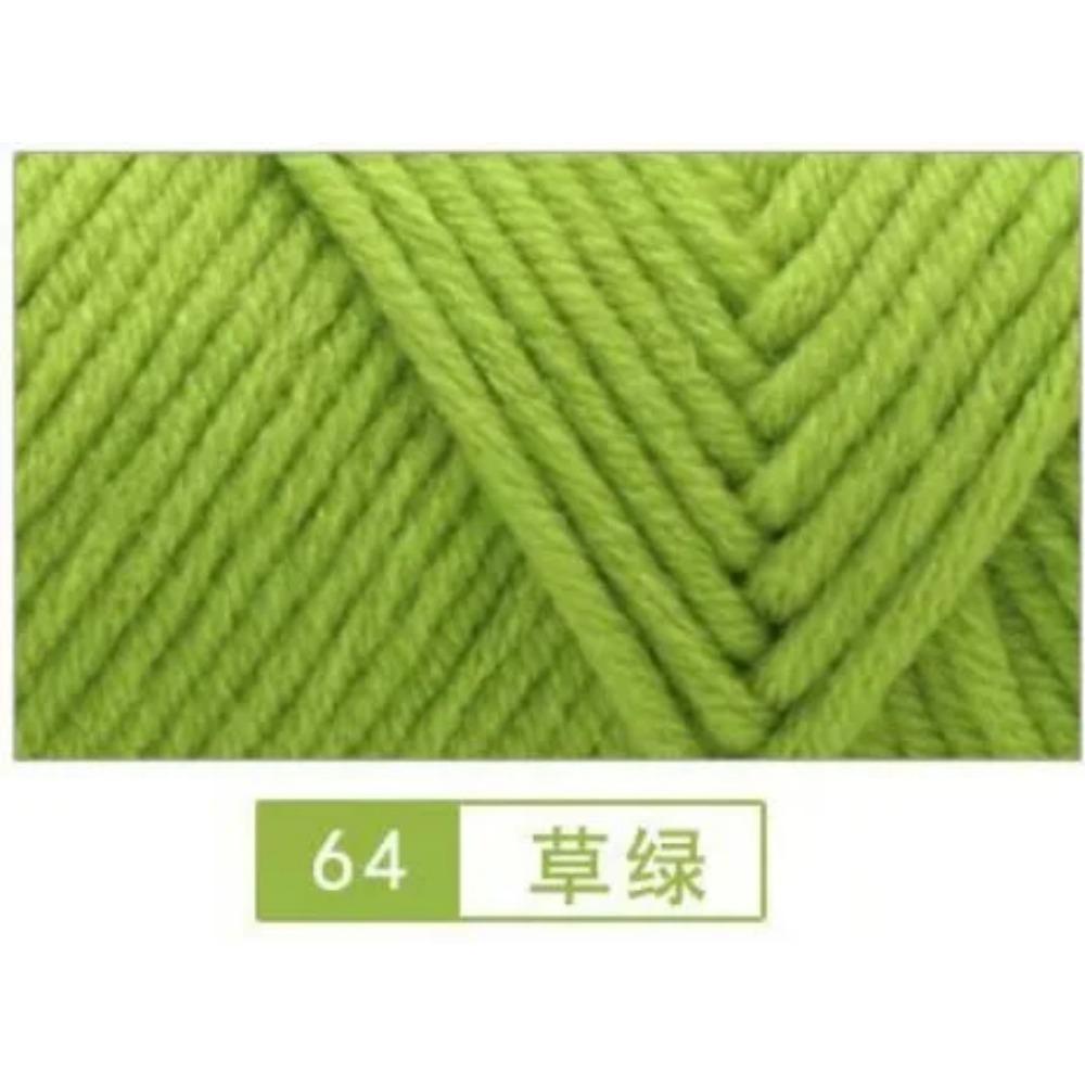 100g Pure Colour Lover Yarn Soft Milk Cotton Yarn Woolen Yarn 8 Ply Thread for Knitting Scarf Wool Handmade DIY Scarves Gift