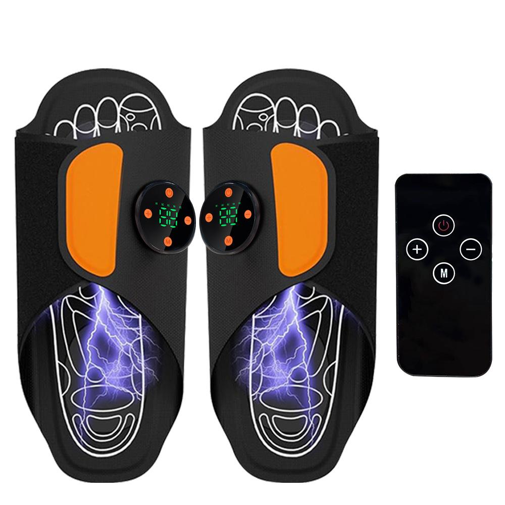 EMS Intelligent Foot Massager Shoe Improve Blood Circulation Electric Pulse Stimulator Massage Shoes Foot Pain Relief Tools