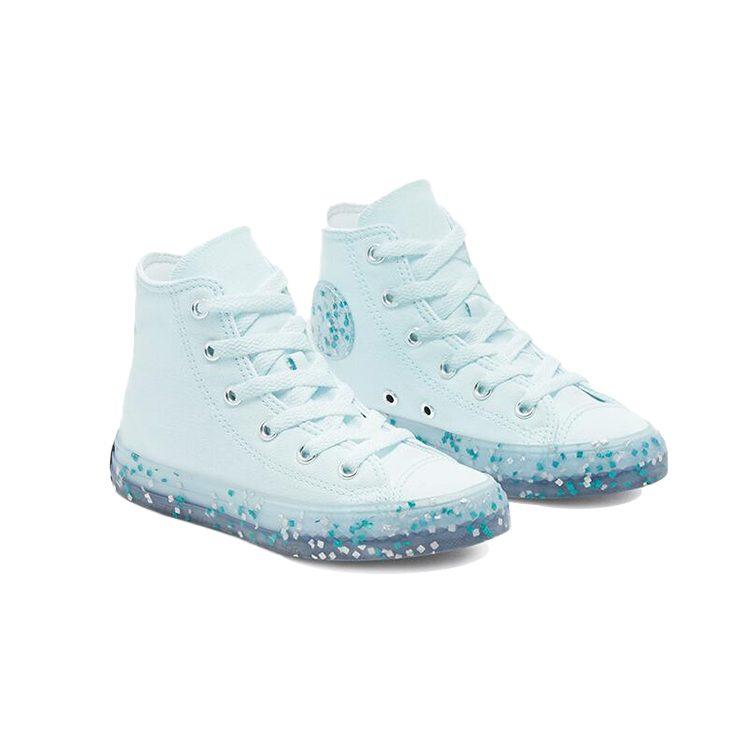 Converse Chuck Taylor All Star High top Canvas Shoes Mint Blue 670173C