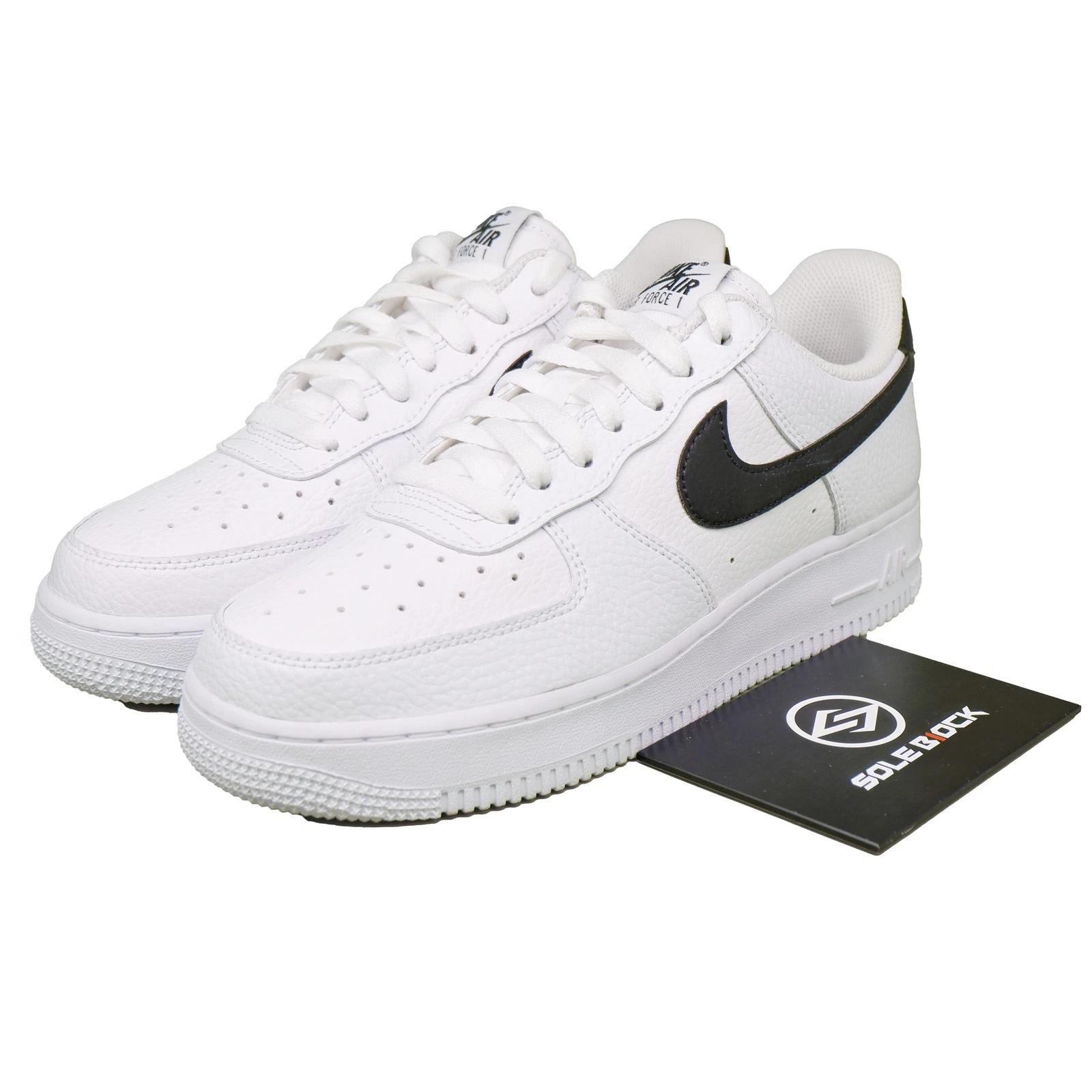 

Nike Air Force 1 Белый и Черный CT2302-100 Мужские размеры EU 44 чёрный/белый