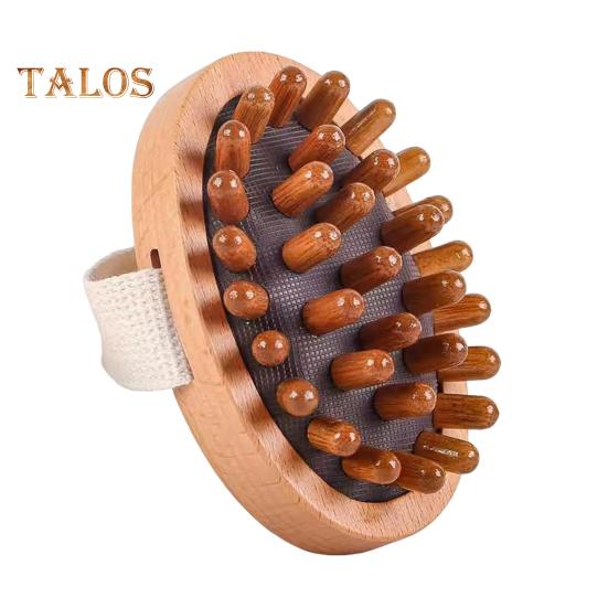 

Массажная щетка Meridian Pressure Brush, деревянная терапевтическая массажная щетка для удаления жира на животе и целлюлита, натуральная деревянная щетка для тела для снятия мышечной боли B