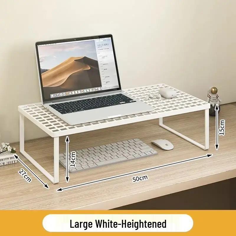 Bold Desktop Storage and Notebook Cooling Stand with Keyboard Tray