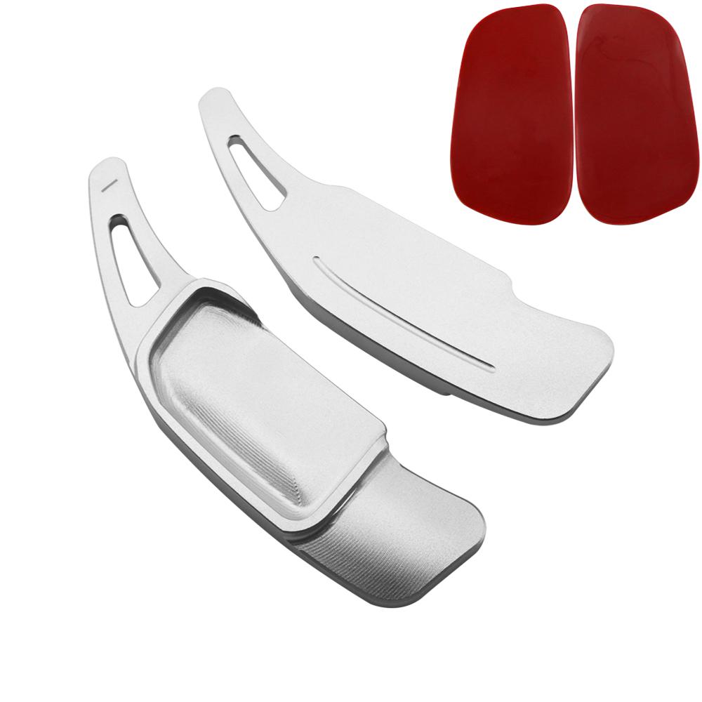 For Alfa Romeo Junior Hybrid Lancia Ypsilon MHEV 2024 2025 Car Steering Wheel Shift Paddle DSG Extension Stickers Accessories