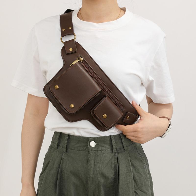 Sports Waist Bag, Single Shoulder Bag, Multi-functional Storage Bag, Hand-held Bag, Multi-pocket, Portable