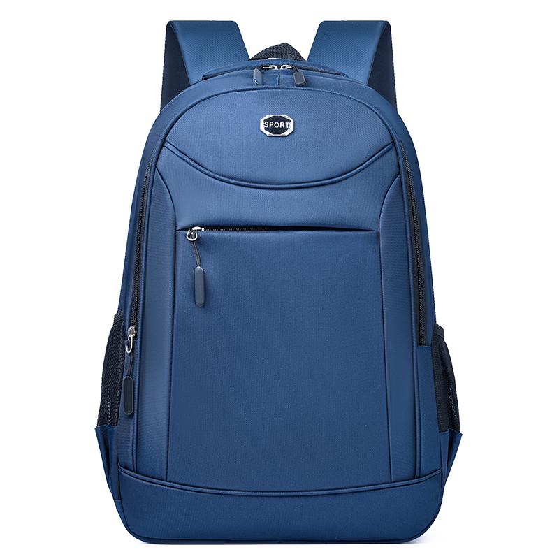 

Large-Capacity Backpack - Laptop Bag, Equipped With Multiple Compartments And Padded Shoulder Strap - Suitable For School And Of синий