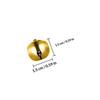 100Pcs Premium Vacuum Plated Holiday Bell Pendants Creative Christmas Hanging Decor for Tree Wall Window Door Table Shelf Decor