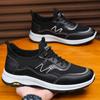 Atmungsaktive Freizeitschuhe große Größe Frühling neue trendige Low-Top leichte Sportschuhe Outdoor Wandern weichen Sohlen Herrenschuhe