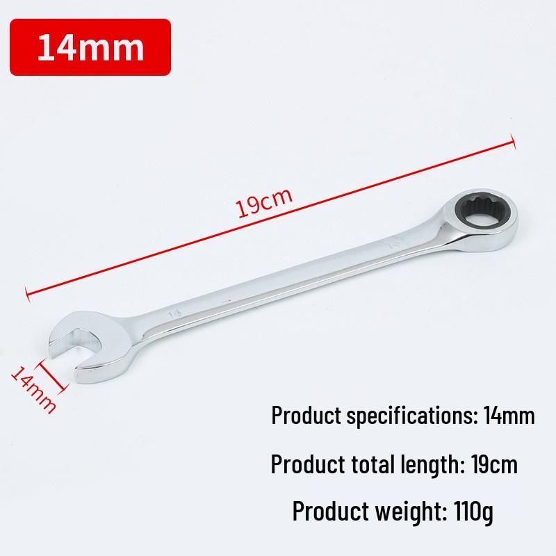 Multifunctional Double-End Ratchet Wrench for Auto Repair