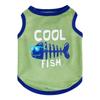 Dog Vest Summer Tank Top Funny T-shirt for Small Dogs Pet Vest with Letter Printing Thin Clothing for Outdoor Activities