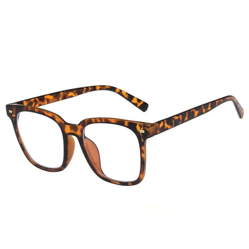 

Очки с большой оправой, анти-синие прозрачные линзы, ретро, классические, повседневные женские солнцезащитные очки, подходят для ежедневного чтения