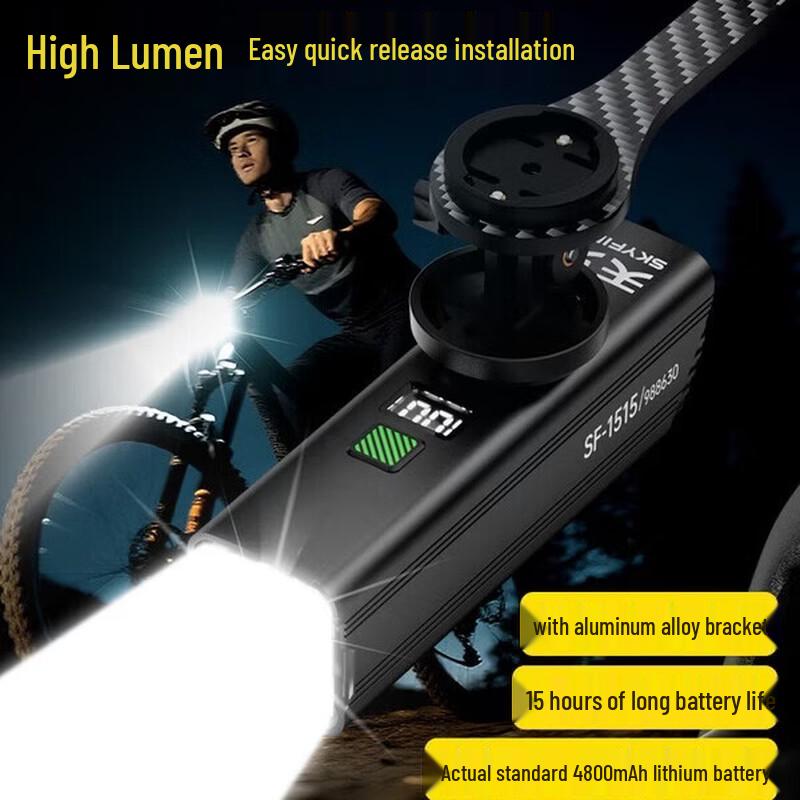 SkyFire Rechargeable Bike Headlight