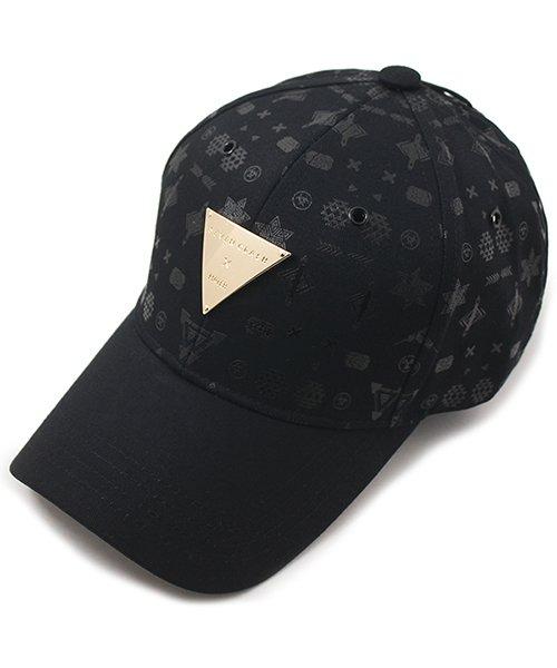 Heiteo X 7 Crash Totem Overprint Ball Cap Black