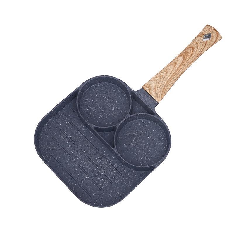 Kitchen Egg Frying Pan Nonstick Pancake Pans 3/4-Cups Cookware Pancake Pan Egg Pan Suitable for Gas Stove Induction Cooker 1 Pcs