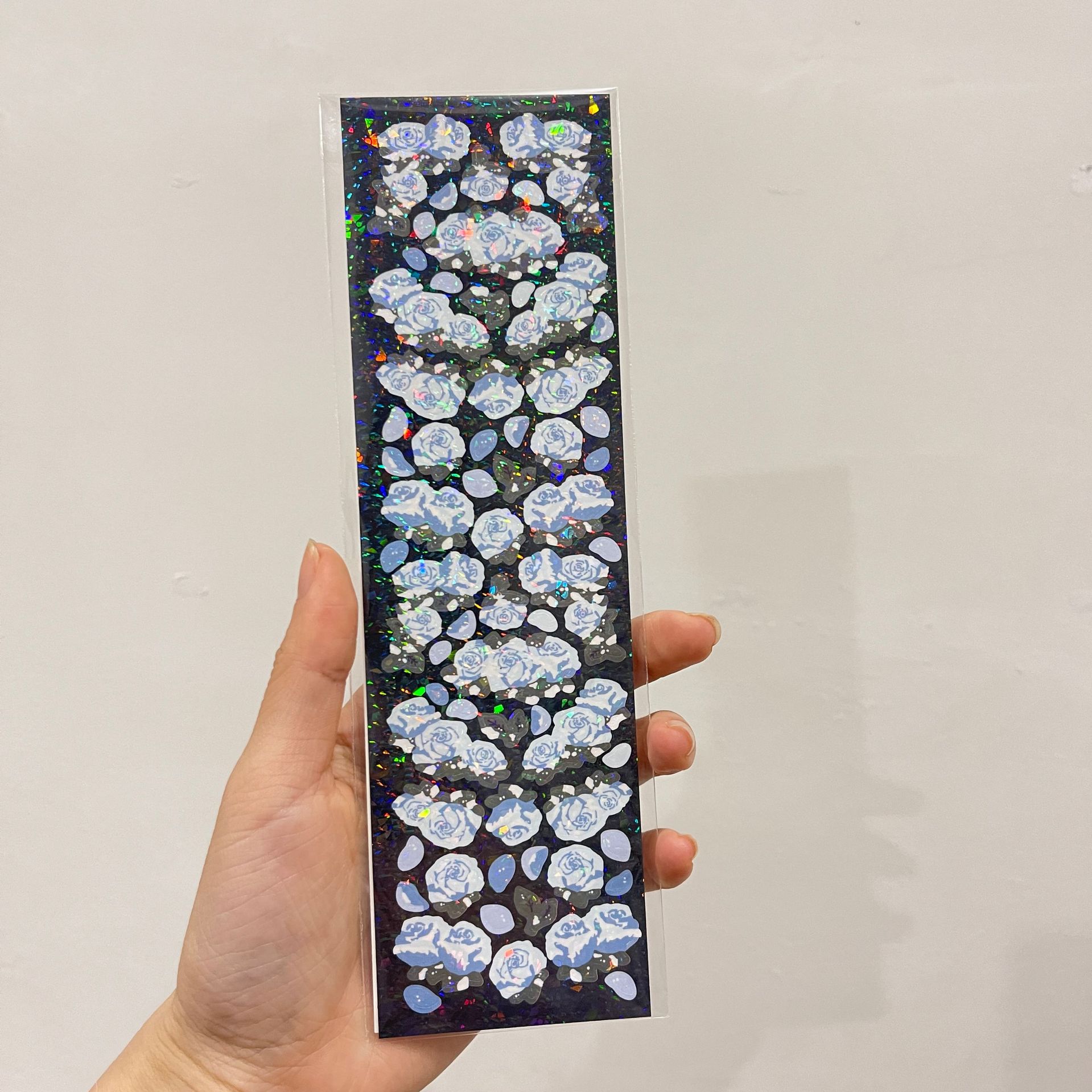 Корейская популярная наклейка с розой — фото 11
