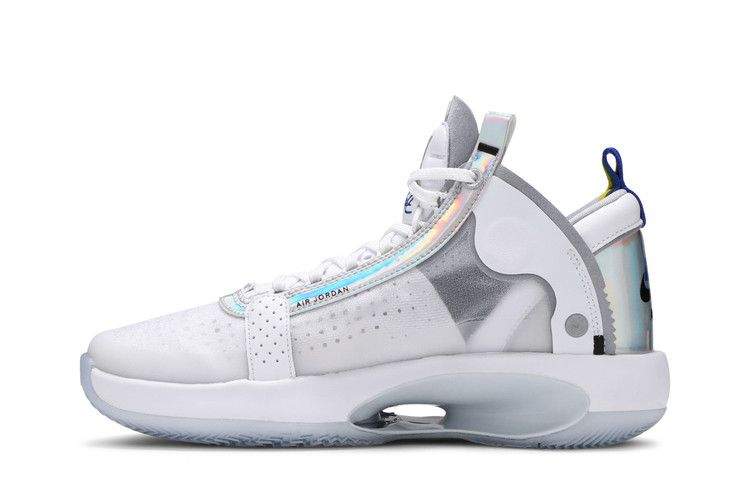 Jordan XXXIV White Metallic Silver (GS)