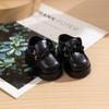 1 Pair PU Leather 20cm Cotton Doll Shoes Casual Wear 20cm Doll Leather Boots  DIY Doll