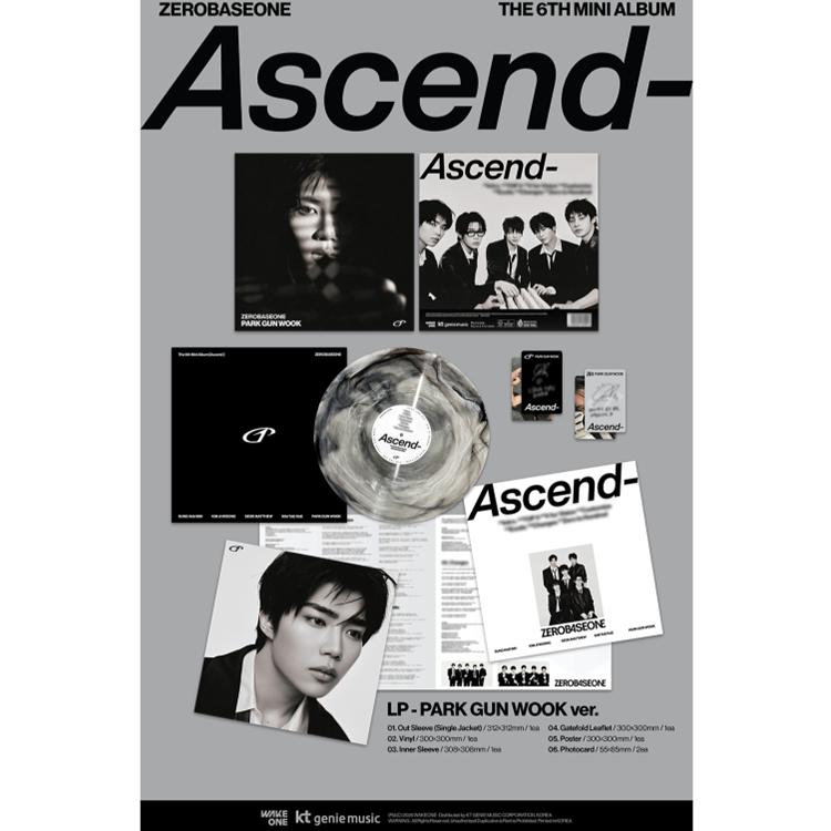 ZEROBASEONE (ZB1) [Ascend-] 6th Mini Album (LP ver.)