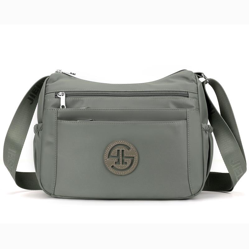 Large Capacity Multi-compartment Dumpling Bag Casual Versatile Shoulder Messenger Large Bag Women's Bag Canvas Bag