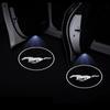 LED Car Door Welcome Lights Laser Projector Wireless Car HD Courtesy Lamp For Ford Mustang line Fiesta Escape Kuga Ecosport Ranger EXplorer stickers