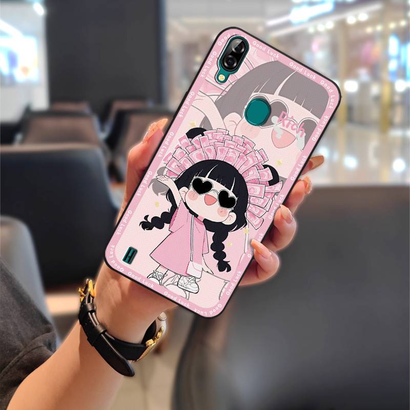 Shockproof Soft Case Phone Case For Blackview A60 Pro TPU Durable Anti-knock Waterproof Phone Pouch Animals Back Cover