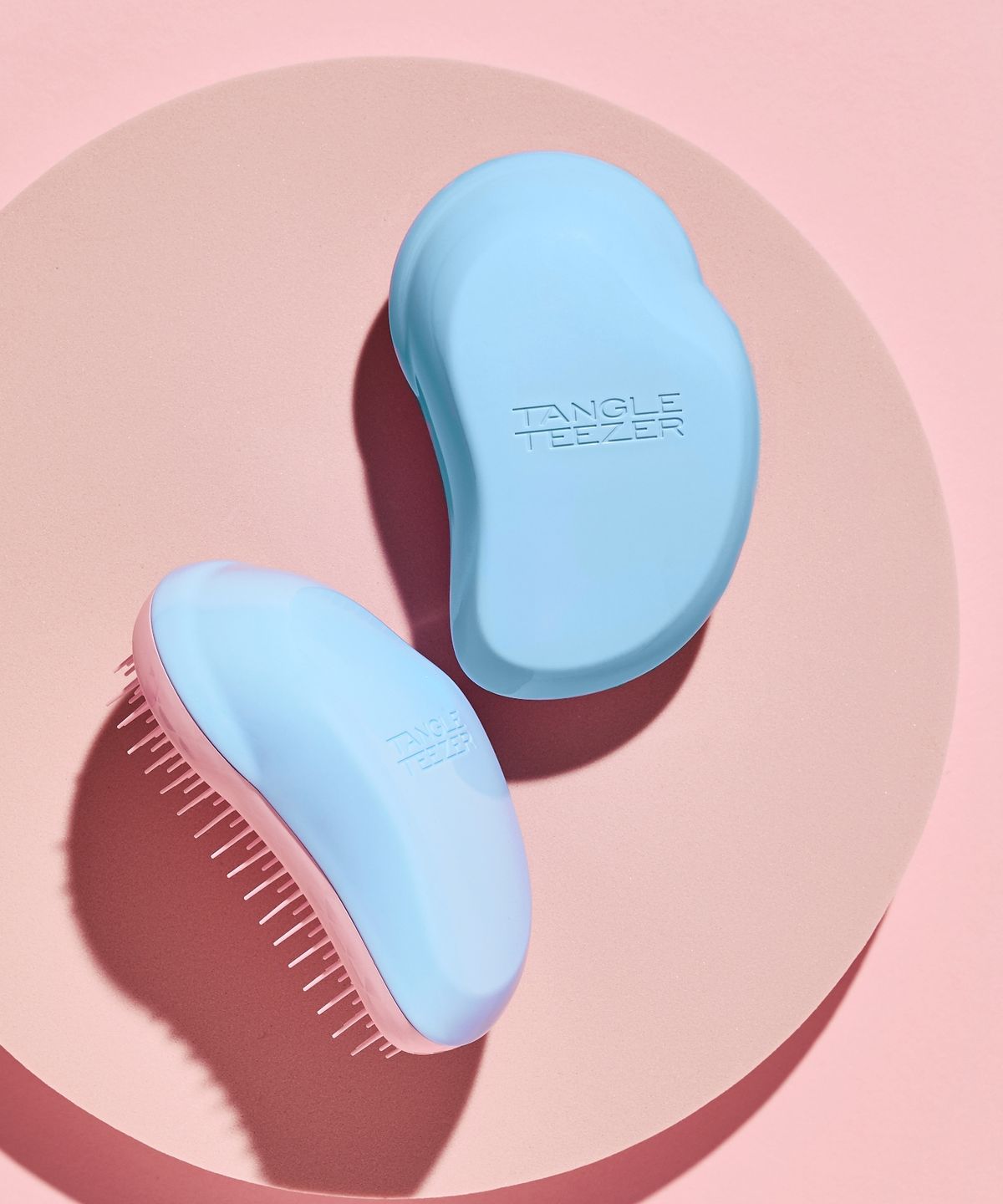 Choose 1 of 5 Original Hairbrushes Salmon Pink & Hyper Yellow