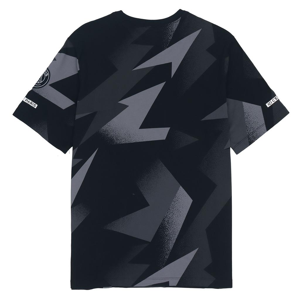 Air Jordan X Paris Saint-Germain Printed T-Shirt Black Grey BQ8387-010