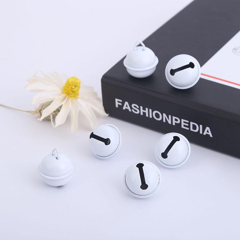 22mm Candy Color Baked Paint Round Pet Collar Bell - Christmas Accessories